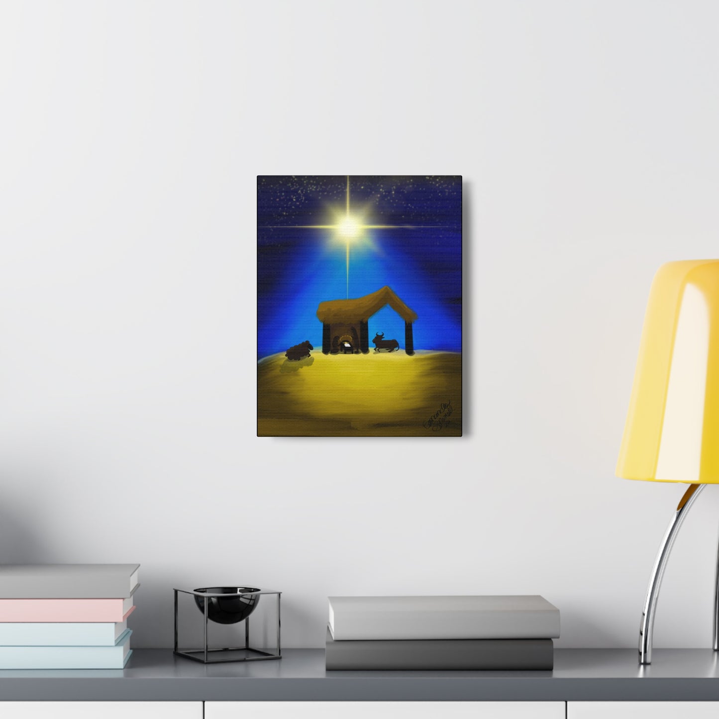 O' Holy Night on Canvas