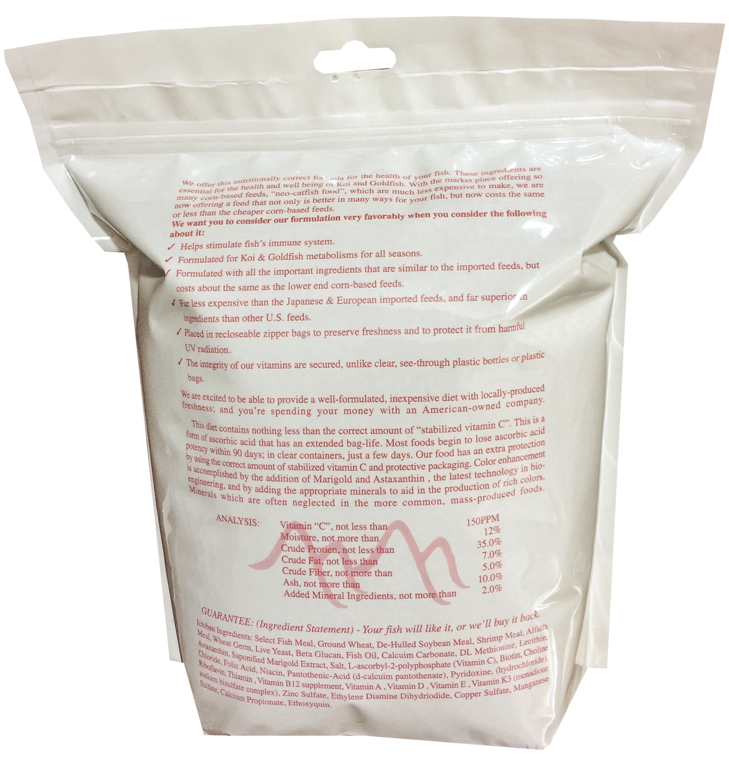 ICHIBAN with Vitamin C Immune System Support and Essential Nutrients 3lbs BY MISTY MOUNTAIN