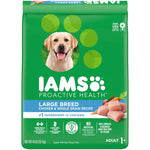 IAMS High Protein Chicken & Whole Grains Dry Dog Food for Large Breed Adult Dog, 40 lb. Bag