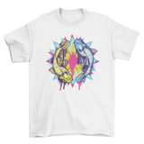 Colorful koi fish t-shirt