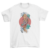 Japanese koi fish t-shirt