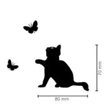 cat Wall Decorating Switch Vinyl Decal Sticker
